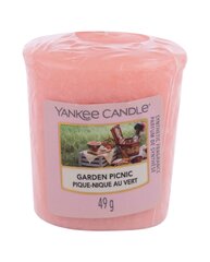 Ароматическая свеча Yankee Candle Garden Picnic 49 г цена и информация | Подсвечники, свечи | kaup24.ee