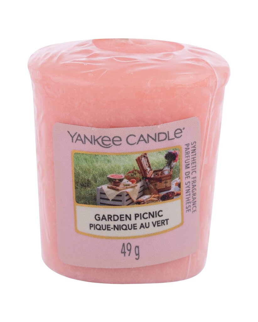 Lõhnaküünal Yankee Candle Garden Picnic 49 g цена и информация | Küünlad, küünlajalad | kaup24.ee