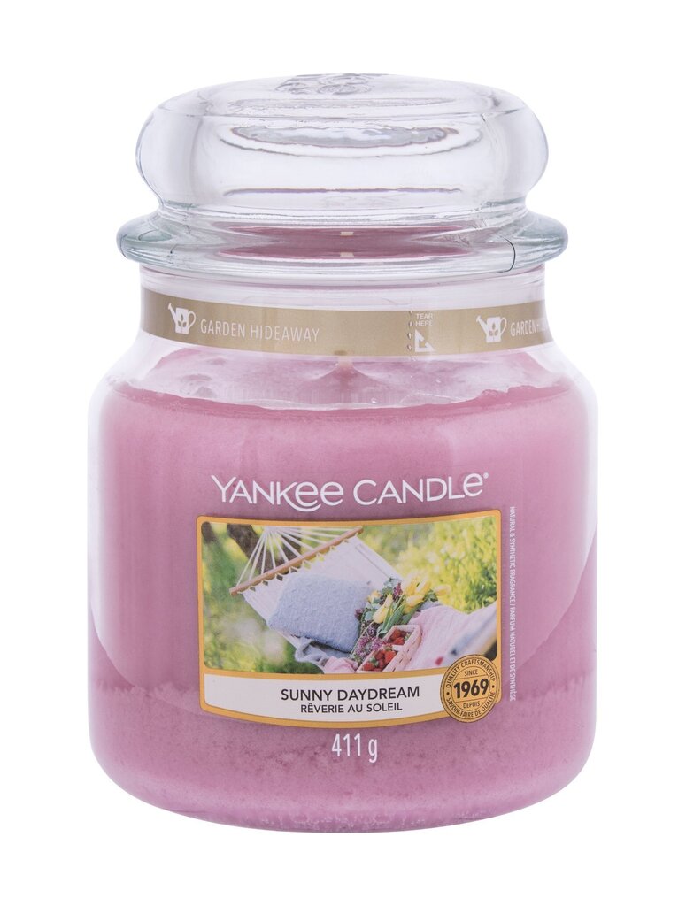 Lõhnaküünal Yankee Candle Sunny Daydream 411 g hind ja info | Küünlad, küünlajalad | kaup24.ee