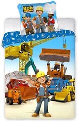 Laste voodipesukomplekt Bob the Builder 100x135, 2-osaline hind ja info | Beebide ja laste voodipesu | kaup24.ee