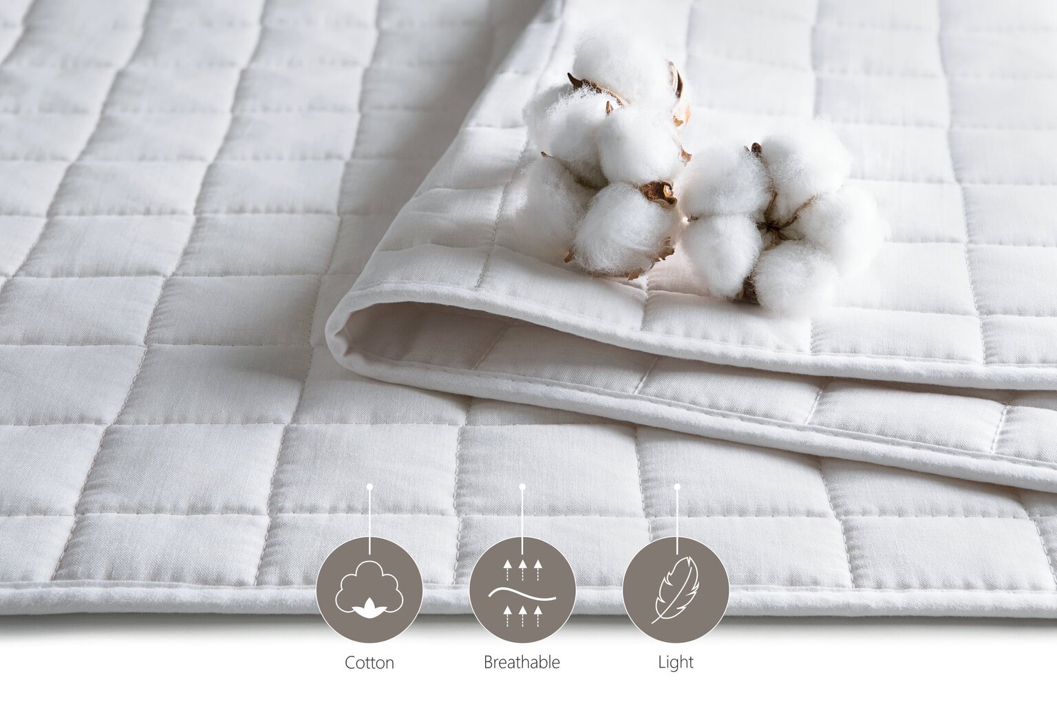Madratsikate FAM HOME Cotton Touch 90x200 cm цена и информация | Voodilinad | kaup24.ee