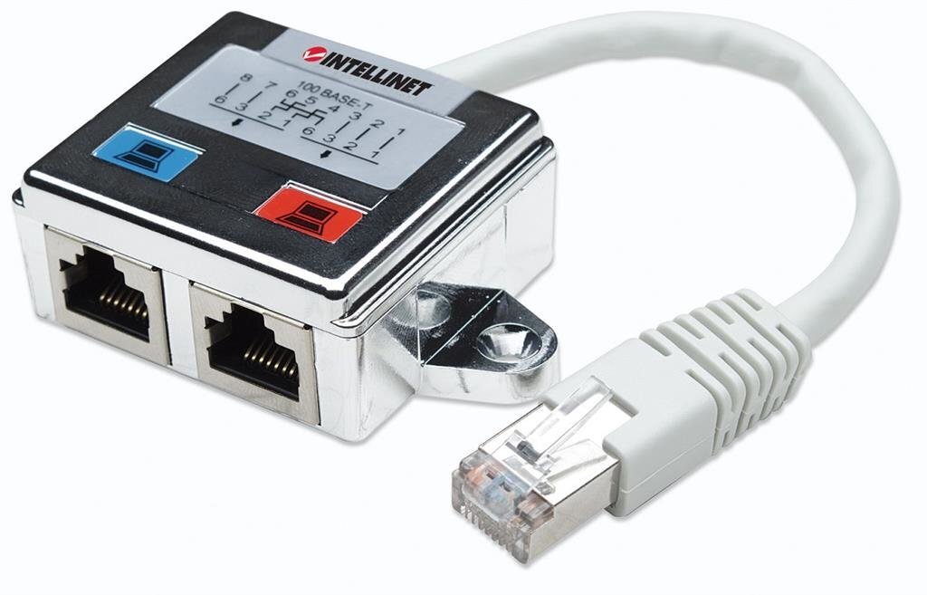 Intellinet Network Solutions 504195 цена и информация | USB jagajad, adapterid | kaup24.ee