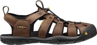 Мужские босоножки Keen Clearwater CNX Leather, коричневые цена и информация | Мужские шлепанцы, босоножки | kaup24.ee