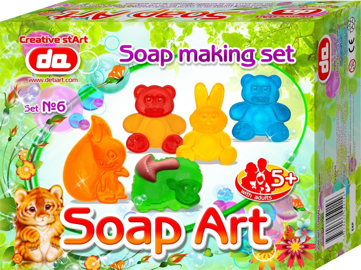 Seebi valmistamise komplekt Soap Art цена и информация | Arendavad mänguasjad | kaup24.ee