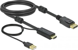 Delock 85966, DisplayPort, 5 м цена и информация | Кабели и провода | kaup24.ee