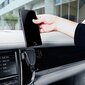 Telefonihoidja auto ventilaatorivõrele Baseus Gravity, must SUYL-01 hind ja info | Mobiiltelefonide hoidjad | kaup24.ee