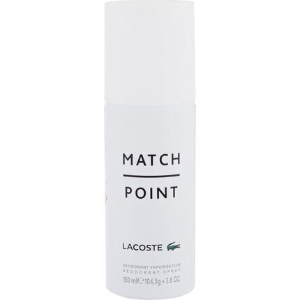 Spreideodorant Lacoste Match Point meestele 150 ml hind ja info | Lõhnastatud kosmeetika meestele | kaup24.ee