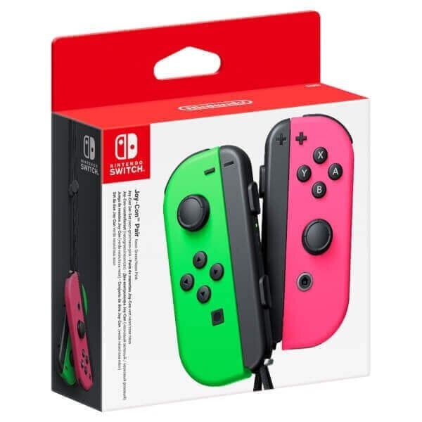 NINTENDO SWITCH Joy-Con Pair Neon Green Pink цена и информация | Mängupuldid | kaup24.ee