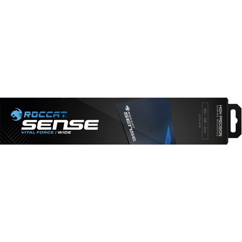 Roccat Sense Vital Wide (ROC-13-126), must hind ja info | Hiired | kaup24.ee