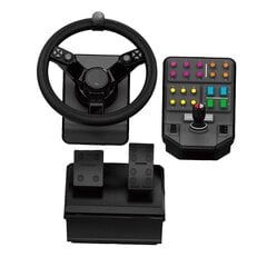 Игровое рулевое колесо и педали Logitech G Saitek Farming Slim (945-000062) цена и информация | Игровые рули | kaup24.ee