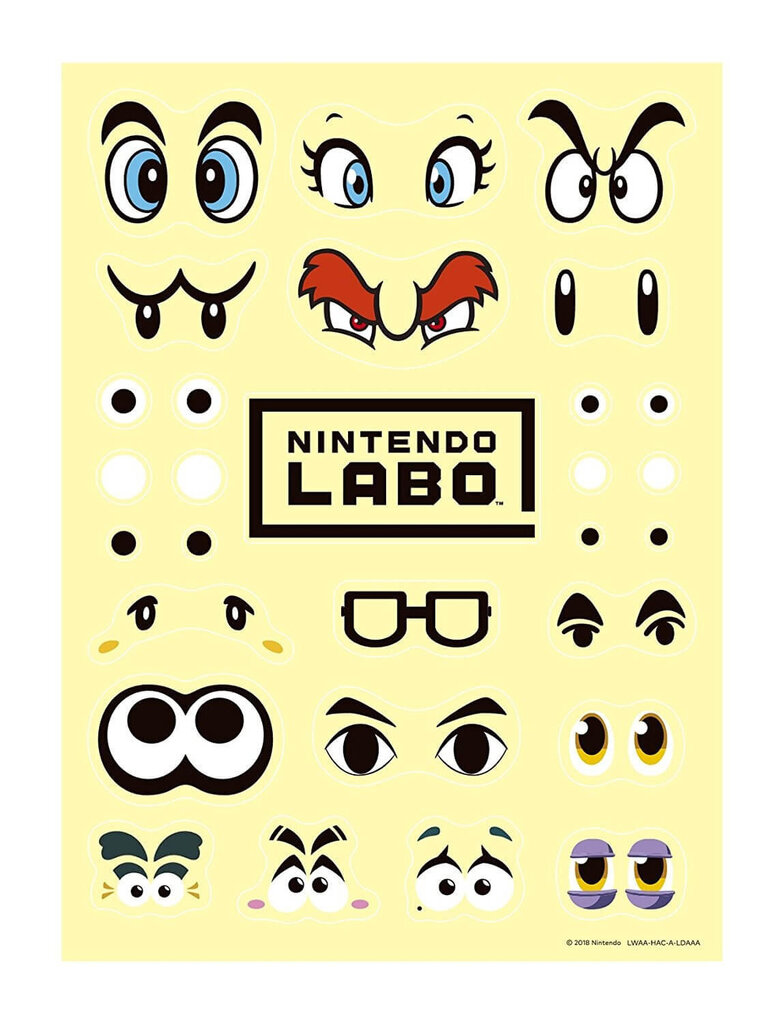 Nintendo Switch mäng Nintendo Labo Customization Set hind ja info | Mängukonsoolide lisatarvikud | kaup24.ee