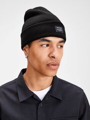 Müts meestele Jack & Jones, must hind ja info | Meeste sallid, mütsid ja kindad | kaup24.ee