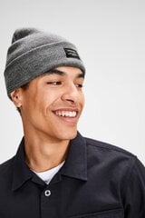 Шапка мужская Jack & Jones, серая цена и информация | Мужские шарфы, шапки, перчатки | kaup24.ee