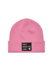 Tüdrukute müts, Kids Only, roosa цена и информация | Шапки, перчатки, шарфы для девочек | kaup24.ee