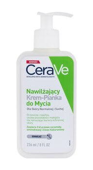 Puhastav niisutav näokreem CeraVe Hydrating Cream-to-Foam 236 ml hind ja info | Näopuhastusvahendid | kaup24.ee