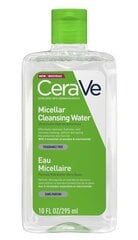 Очищающая мицеллярная вода CeraVe Micellar Cleansing Water 295 мл цена и информация | Аппараты для ухода за лицом | kaup24.ee