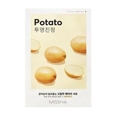 Missha Kirgastav kangasmask "Potato", 19 g hind ja info | Näomaskid, silmamaskid | kaup24.ee