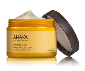 Увлажняющий крем для тела Ahava Deadsea Plants Caressing Body Sorbet, 350 мл цена и информация | Кремы, лосьоны для тела | kaup24.ee