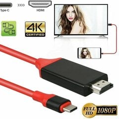 RoGer RO-USBC2HDMI-RE цена и информация | Кабели для телефонов | kaup24.ee