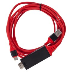 RoGer RO-USBC2HDMI-RE hind ja info | Mobiiltelefonide kaablid | kaup24.ee