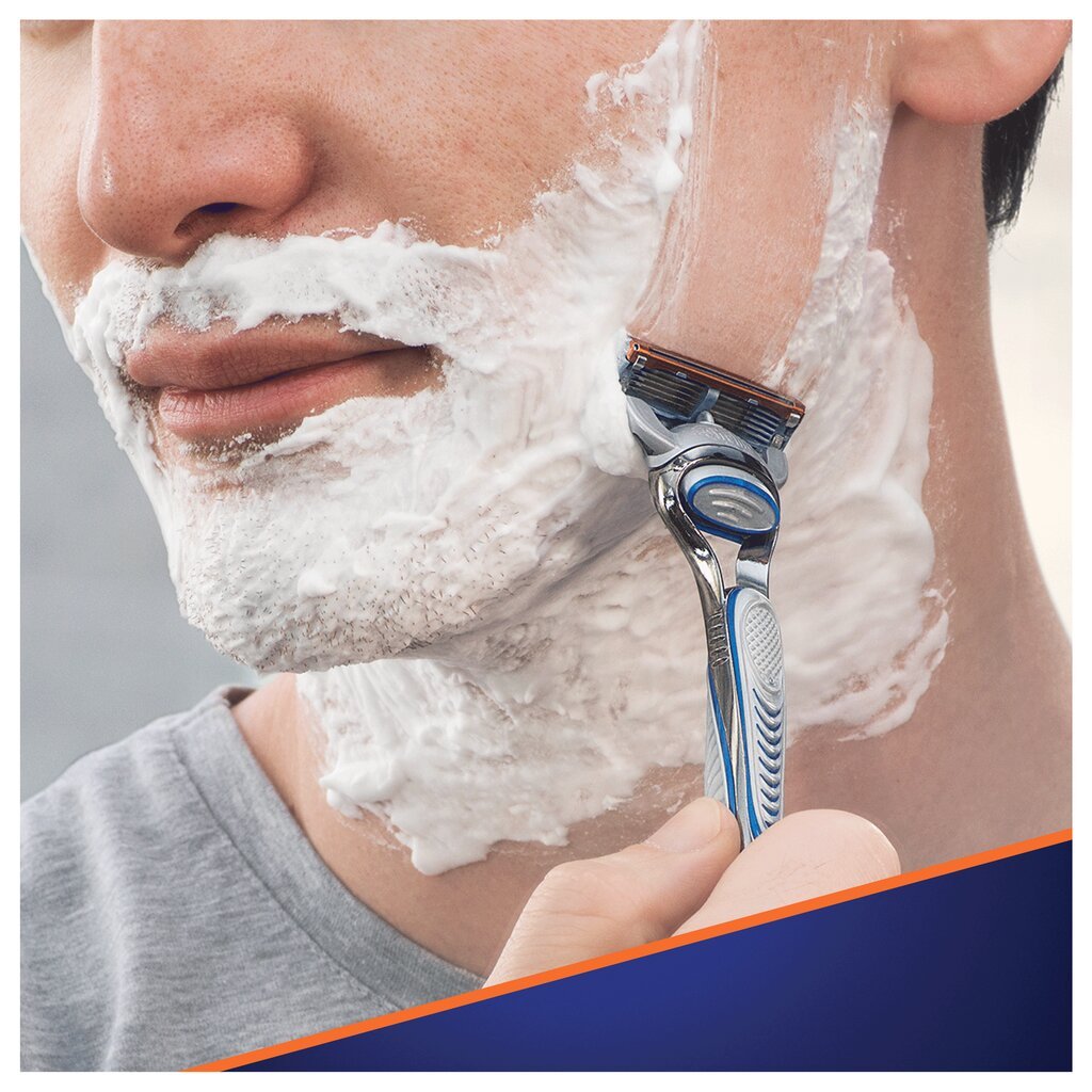 Komplekt Gillette Fusion5: raseerija + raseerimispead 11 tk hind ja info | Raseerimisvahendid | kaup24.ee