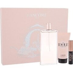 Набор Lancome Idole: EDP ​​для женщин 50 мл + крем для тела, 50 мл + тушь, 2,5 мл цена и информация | Женские духи | kaup24.ee