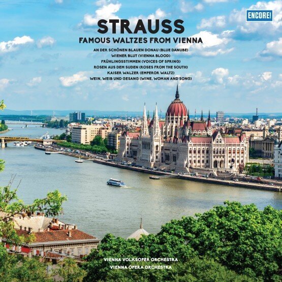 Vinüülplaat (LP) STRAUSS "Famous Waltzes From Vienna" hind ja info | Vinüülplaadid, CD, DVD | kaup24.ee