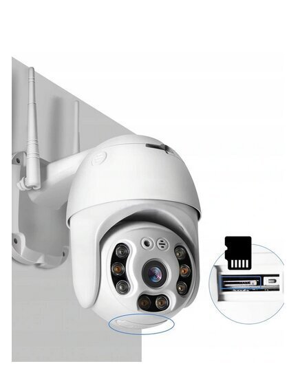 IP-kaamera Pyramid PYR-SH200DPB, Full HD 1080p, WiFi, microSD, integreeritud mikrofon, koos toiteallikaga hind ja info | Valvekaamerad | kaup24.ee