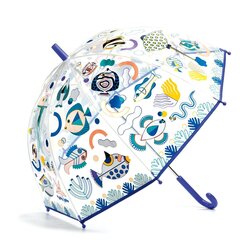 Детский зонтик меняющий цвет Djeco Рыбы, DD04710 цена и информация | Аксессуары для детей  | kaup24.ee