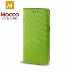 Mocco Smart Magnet Book Case For Samsung A920 Galaxy A9 (2018) Green цена и информация | Чехлы для телефонов | kaup24.ee