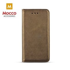 Mocco Smart Magnet Book Case For Samsung A920 Galaxy A9 (2018) Dark Gold hind ja info | Telefoni kaaned, ümbrised | kaup24.ee
