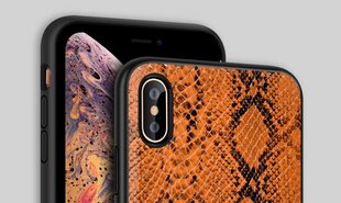 Devia Python Silicone Back Case Apple iPhone XS Max Brown цена и информация | Чехлы для телефонов | kaup24.ee