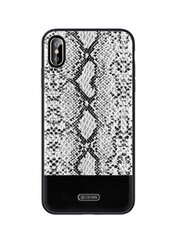 Devia Python Silicone Back Case Apple iPhone XS Max White цена и информация | Чехлы для телефонов | kaup24.ee