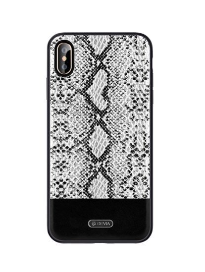 Devia Python Silicone Back Case Apple iPhone XS Max White цена и информация | Telefoni kaaned, ümbrised | kaup24.ee
