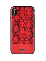 Devia Python Silicone Back Case Apple iPhone XS Max Red цена и информация | Чехлы для телефонов | kaup24.ee