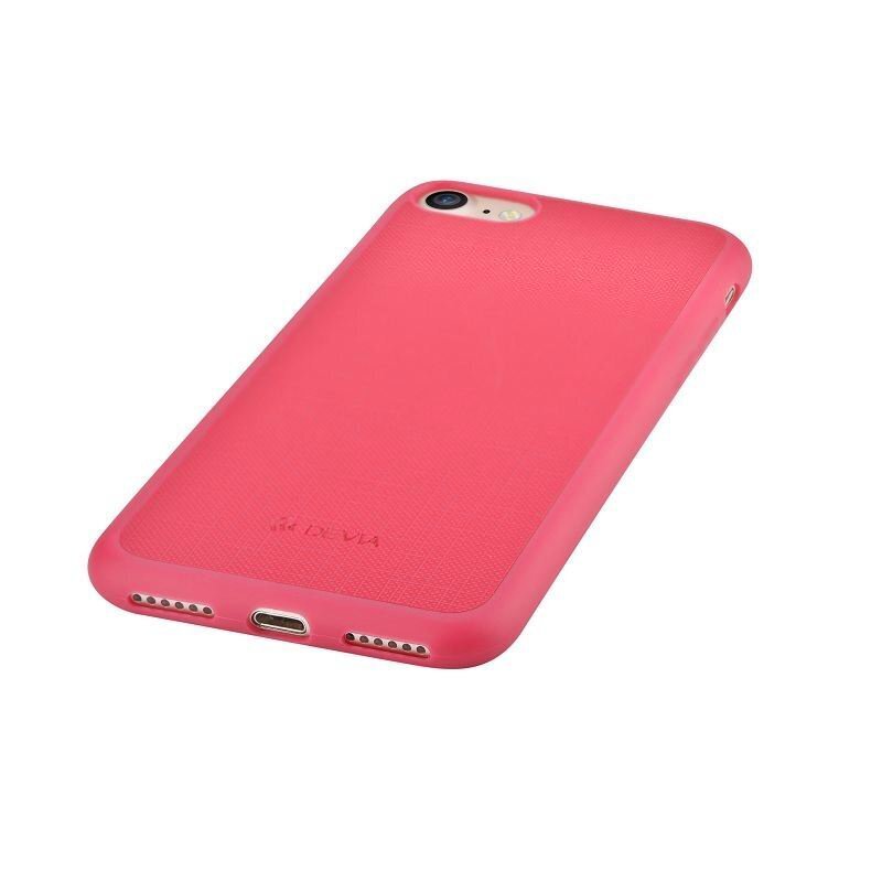 Devia Jelly England Silicone Back Case Apple iPhone 7 / 8 Pink (Mocco Blister) hind ja info | Telefoni kaaned, ümbrised | kaup24.ee