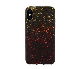 Mocco SKY Матовый Силиконовый чехол для Apple iPhone XS Max Жёлто-Оранжевый цена и информация | Чехлы для телефонов | kaup24.ee