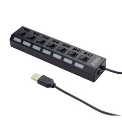 GEMBIRD UHB-U2P7-03 цена и информация | Адаптеры и USB-hub | kaup24.ee