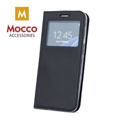 Mocco Smart Look Magnet Book Case With Window For Apple iPhone XS / X Black hind ja info | Telefoni kaaned, ümbrised | kaup24.ee