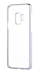 Devia Glitter Soft Silicone Back Case For Samsung G965 Galaxy S9 Plus Transparent - Silver hind ja info | Telefoni kaaned, ümbrised | kaup24.ee