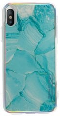 Telefoniümbris Devia Landscape Silicone Back Case For Apple iPhone X / XS Blue - Green hind ja info | Telefoni kaaned, ümbrised | kaup24.ee