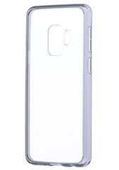 Telefoniümbris Devia Shockproof Silicone Back Case For Samsung G965 Galaxy S9 Plus Transparent - Black цена и информация | Чехлы для телефонов | kaup24.ee