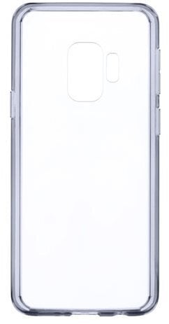 Telefoniümbris Devia Shockproof Silicone Back Case For Samsung G965 Galaxy S9 Plus Transparent - Black цена и информация | Telefoni kaaned, ümbrised | kaup24.ee