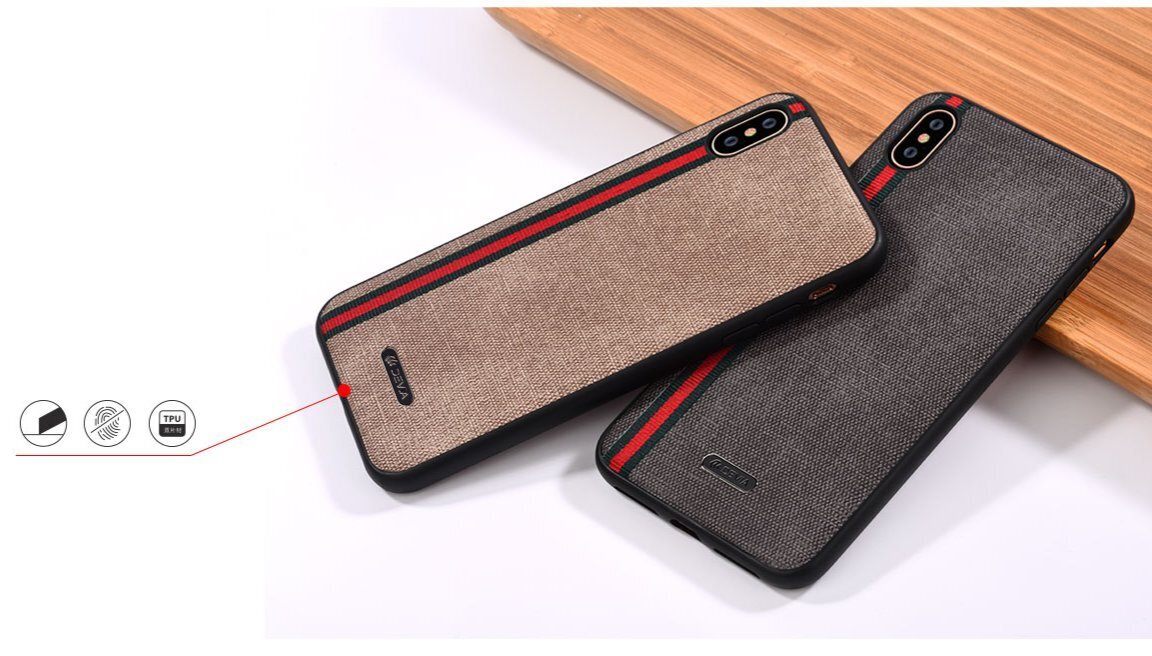 Devia Sport Silicone Back Case Apple iPhone XS Max Brown hind ja info | Telefoni kaaned, ümbrised | kaup24.ee