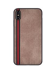 Devia Sport Silicone Back Case Apple iPhone XS Max Brown цена и информация | Чехлы для телефонов | kaup24.ee