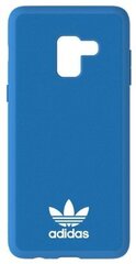 Telefoniümbris Adidas OR Moulded Silicone Case for Samsung A530 Galaxy A8 (2018) Blue (EU Blister) цена и информация | Чехлы для телефонов | kaup24.ee