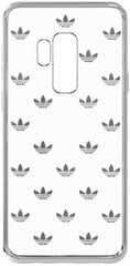 Telefoniümbris Adidas Clear Case Silicone Case for Samsung G965 Galaxy S9 Plus Silver (EU Blister) hind ja info | Telefoni kaaned, ümbrised | kaup24.ee