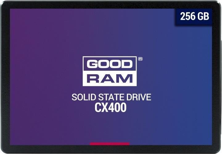 GOODRAM SSD CX400 256GB hind ja info | Sisemised kõvakettad (HDD, SSD, Hybrid) | kaup24.ee