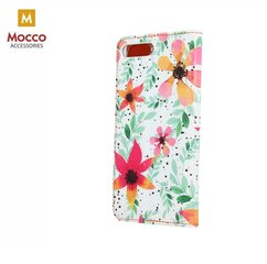 Mocco Smart Trendy Book Case For Xiaomi Redmi Note 5 Pro Flowers hind ja info | Telefoni kaaned, ümbrised | kaup24.ee