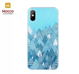 Mocco Trendy Winter Silicone Back Case for Samsung A600 galaxy A6 (2018) Geometric Winter Motif hind ja info | Telefoni kaaned, ümbrised | kaup24.ee